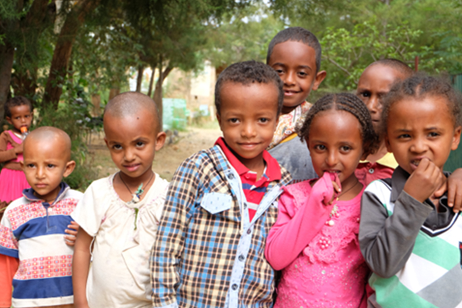 Éducation pour les enfants in Lalibela, Éthiopie