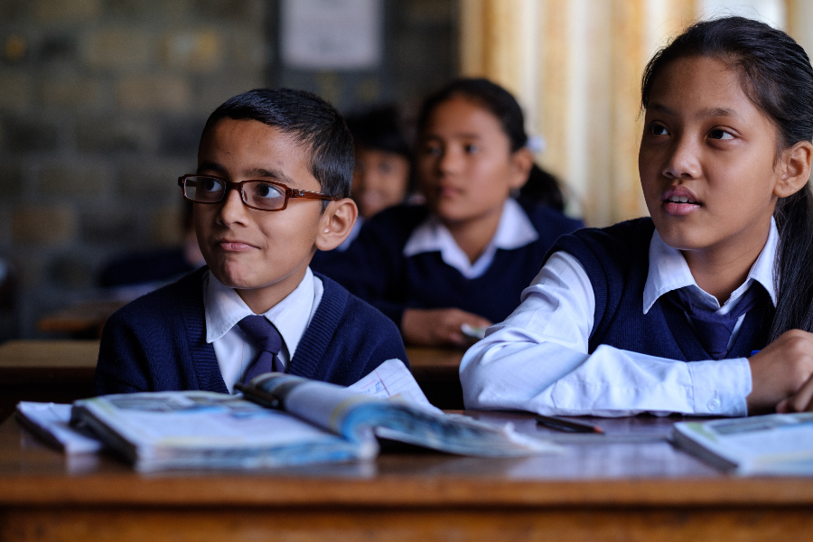 Bildung für Kinder in Nepal